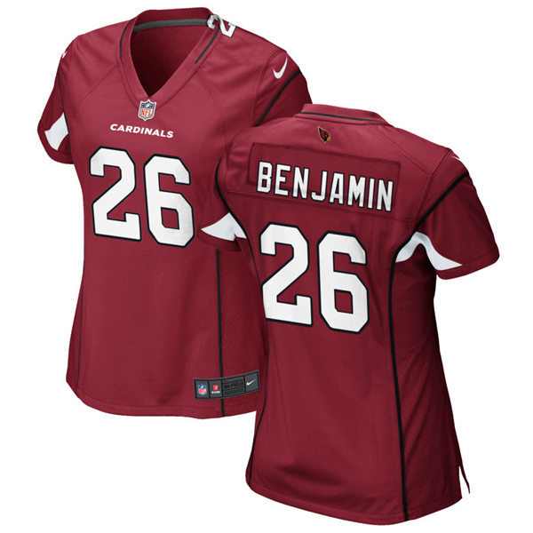 Womens Arizona Cardinals #26 Eno Benjamin Nike Cardinal Vapor Limited Jersey