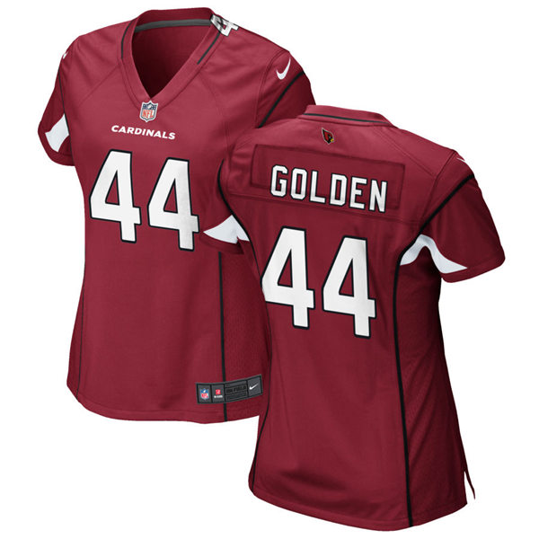 Womens Arizona Cardinals #44 Markus Golden Nike Cardinal Vapor Limited Jersey