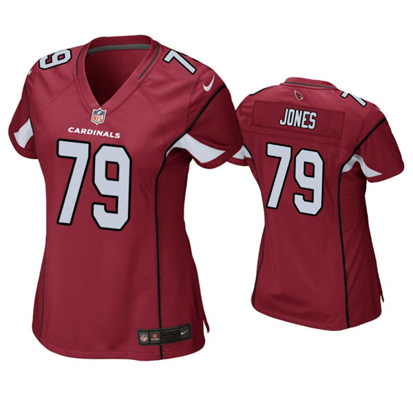 Womens Arizona Cardinals #79 Josh Jones Nike Cardinal Limited Jersey