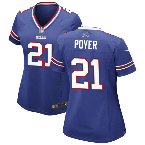 Womens Buffalo Bills #21 Jordan Poyer Nike Royal Game Jersey