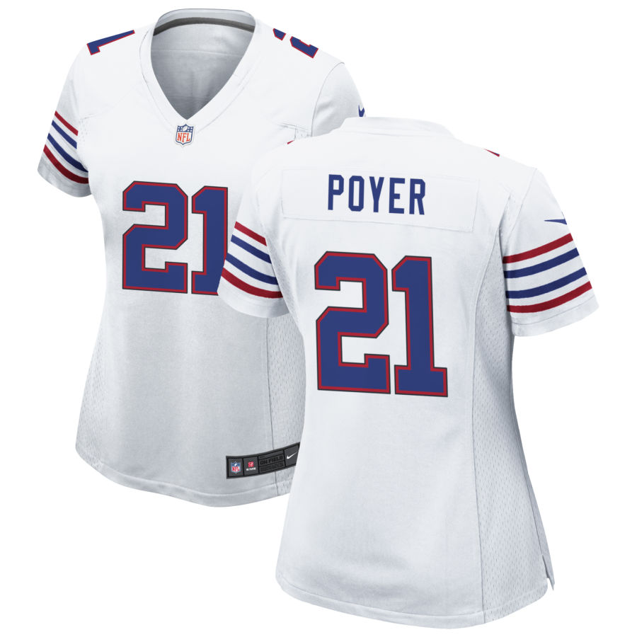 Womens Buffalo Bills #21 Jordan Poyer Nike White Alternate Limited Jersey
