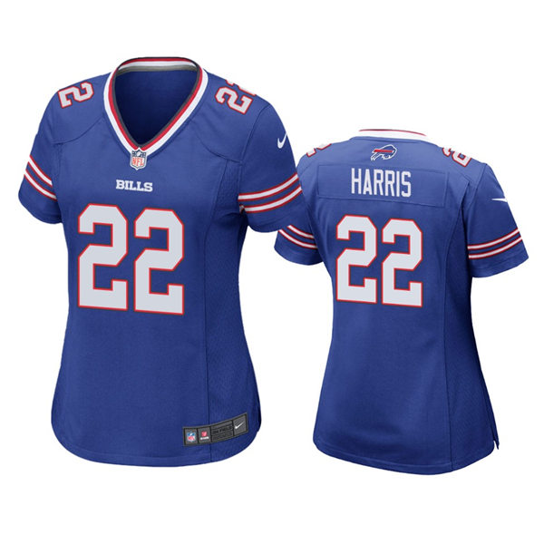 Womens Buffalo Bills #22 Damien Harris Nike Royal Limited Jersey