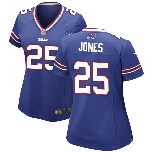Womens Buffalo Bills #25 Taiwan Jones Nike Royal Limited Jersey