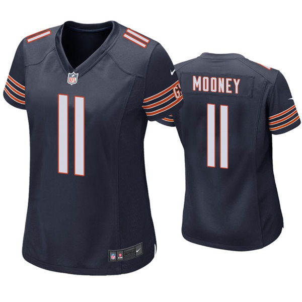 Womens Chicago Bears #11 Darnell Mooney Nike Navy Limited Jersey