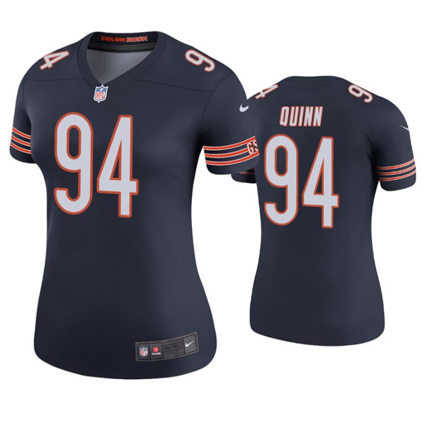 Womens Chicago Bears #94 Robert Quinn Nike Navy Limited Jersey