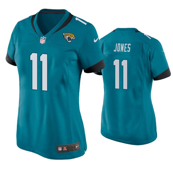 Womens Jacksonville Jaguars #11 Marvin Jones Nike Teal Alternate Limited Jersey