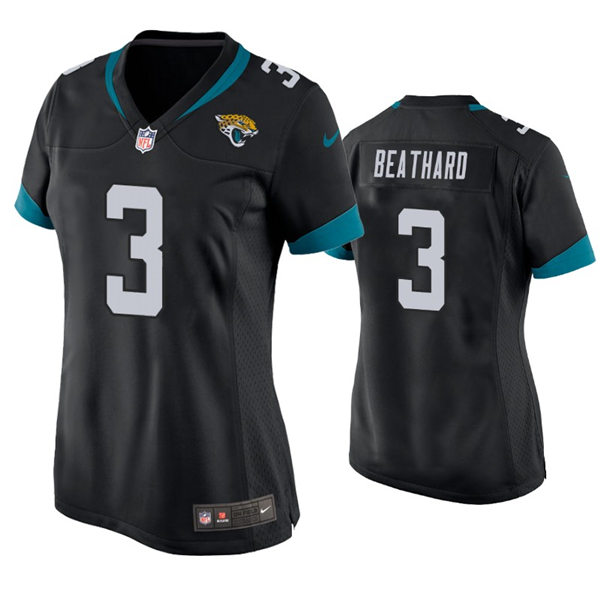 Womens Jacksonville Jaguars #3 C. J. Beathard Nike Black Limited Jersey