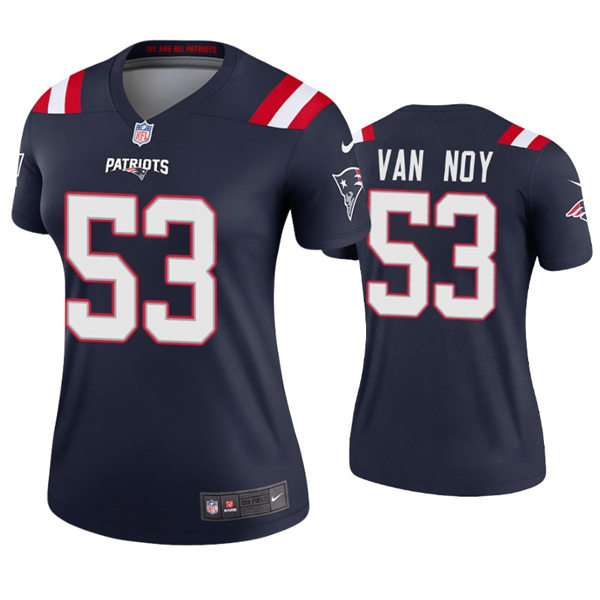 Womens New England Patriots #53 Kyle Van Noy Nike Navy Limited Jersey