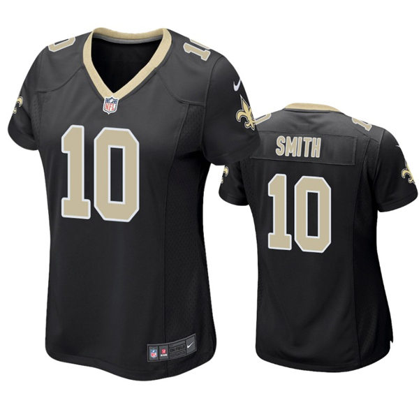 Womens New Orleans Saints #10 Tre'Quan Smith Nike Black Limited Jersey