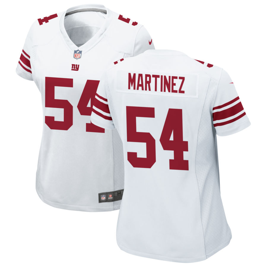 Womens New York Giants #54 Blake Martinez Nike White Limited Player Jersey