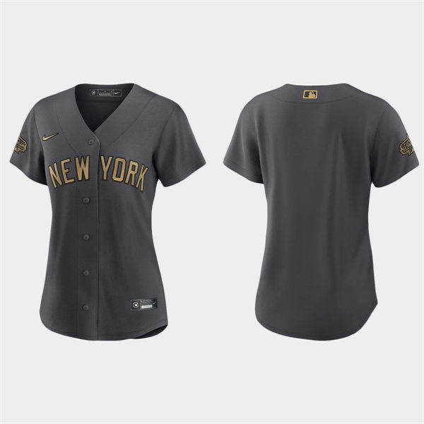 Womens New York Yankees Blank 2022 MLB All-Star Game Team Jersey