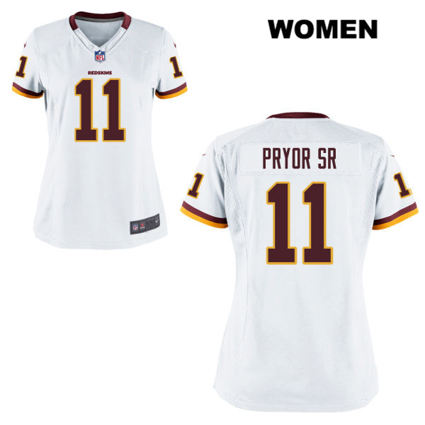 Womens Nike Washington Redskins #11 Terrelle Pryor Sr  Alternate White Game Football Jersey