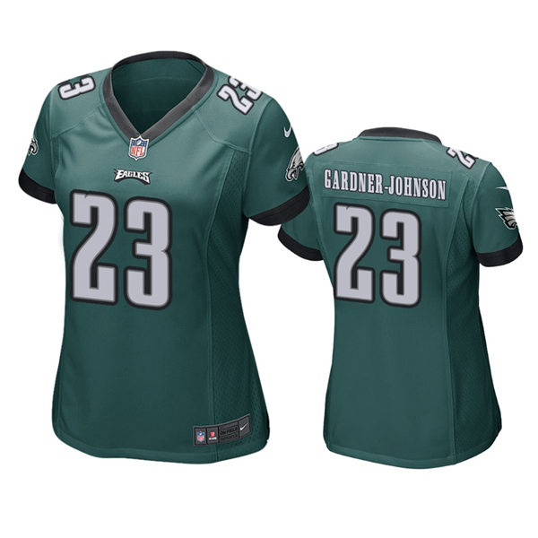 Womens Philadelphia Eagles #23 C.J. Gardner-Johnson Team Color Midnight Green Limited Jersey