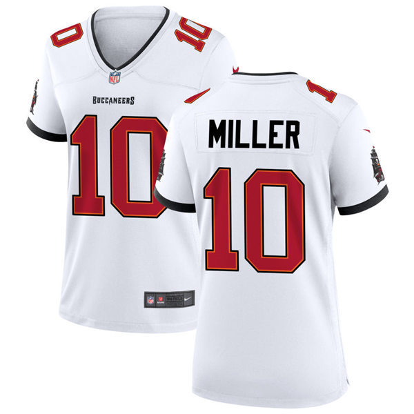 Womens Tampa Bay Buccaneers #10 Scotty Miller Nike Road White Limited Jersey