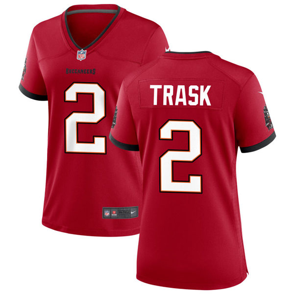 Womens Tampa Bay Buccaneers #2 Kyle Trask Nike Home Red Limited Jersey