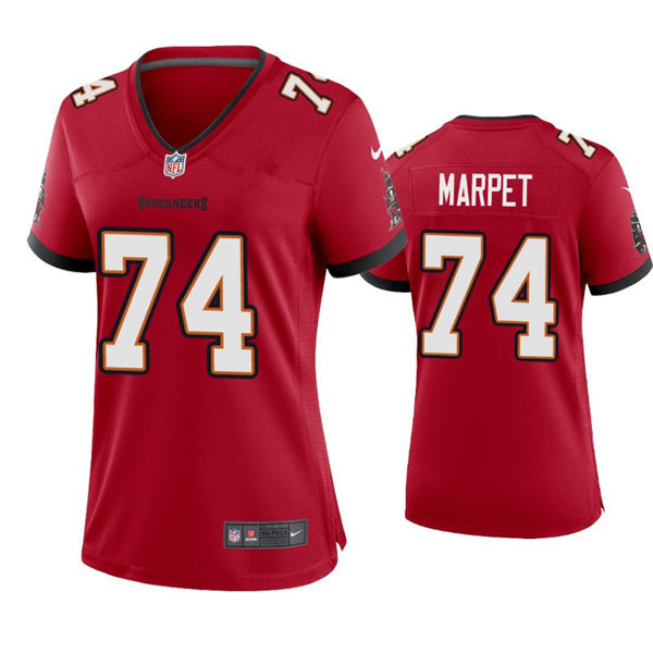 Womens Tampa Bay Buccaneers #74 Ali Marpet Nike Red Limited Jersey