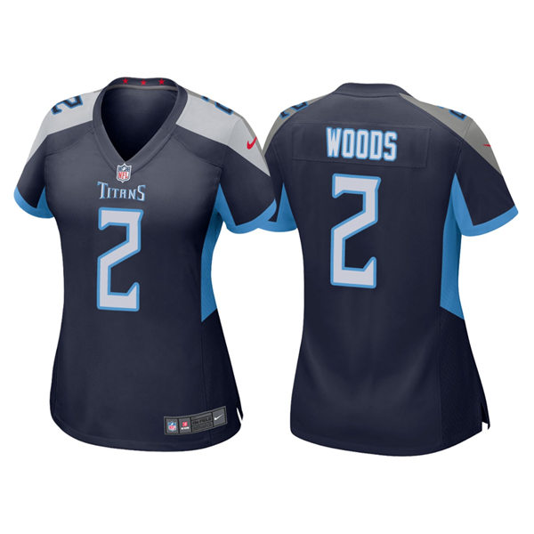 Womens Tennessee Titans #2 Robert Woods Nike Navy Limited Jersey