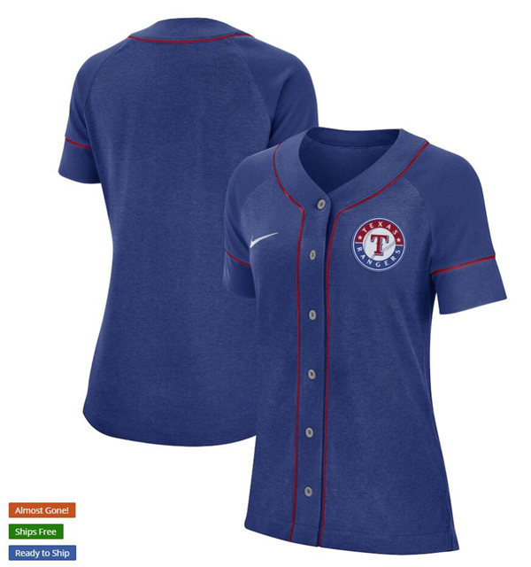 Womens Texas Rangers Custom Nolan Ryan Eli White Willie Calhoun Adrian Beltre Nike Royal Classic Jersey