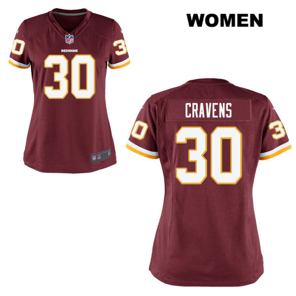 Womens Washington Redskins Nike #30 Sua Cravens Red Home Football Jersey