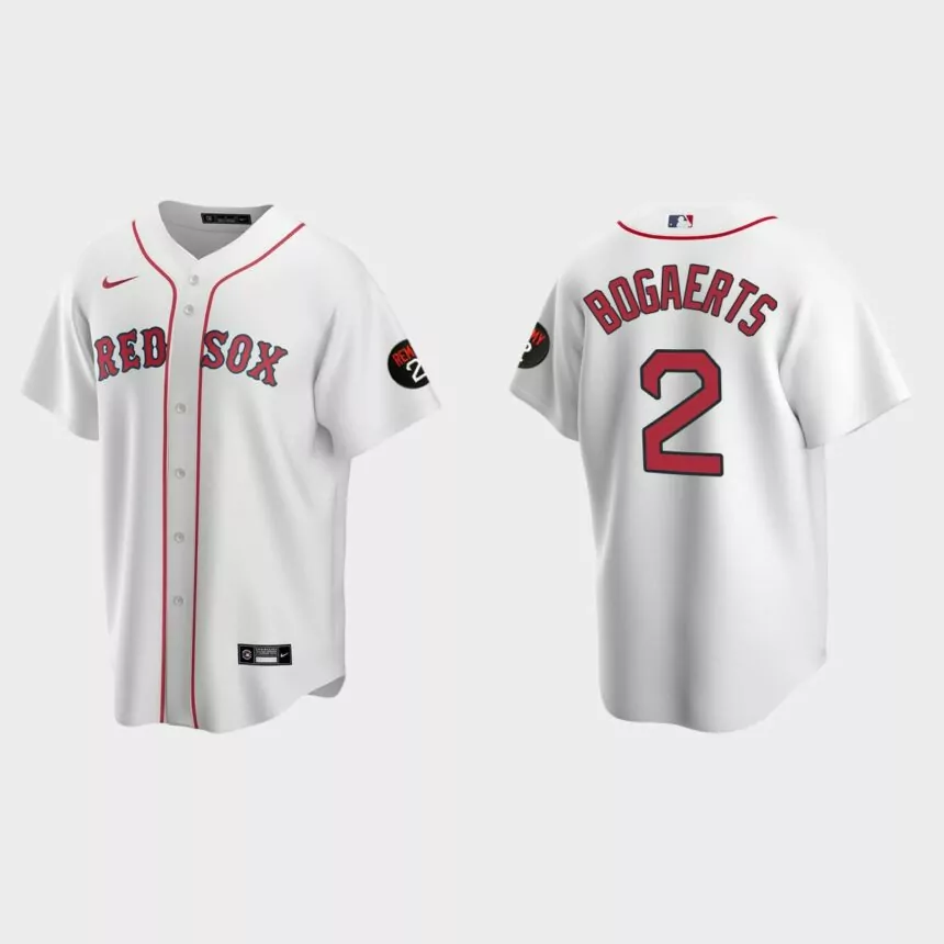 Xander Bogaerts Boston Red Sox 2022 Home Jersey – White