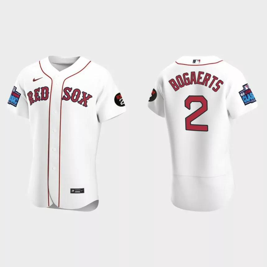 Xander Bogaerts Boston Red Sox 2022 Little League Classic Authentic Jersey – White
