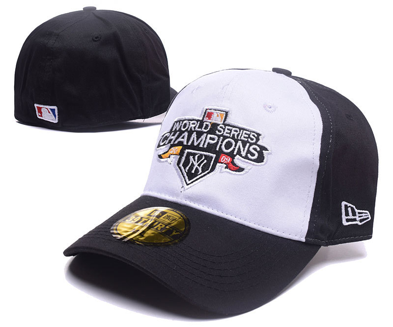 Yankees 2009 World Series Champions White Adjustable Hat DF