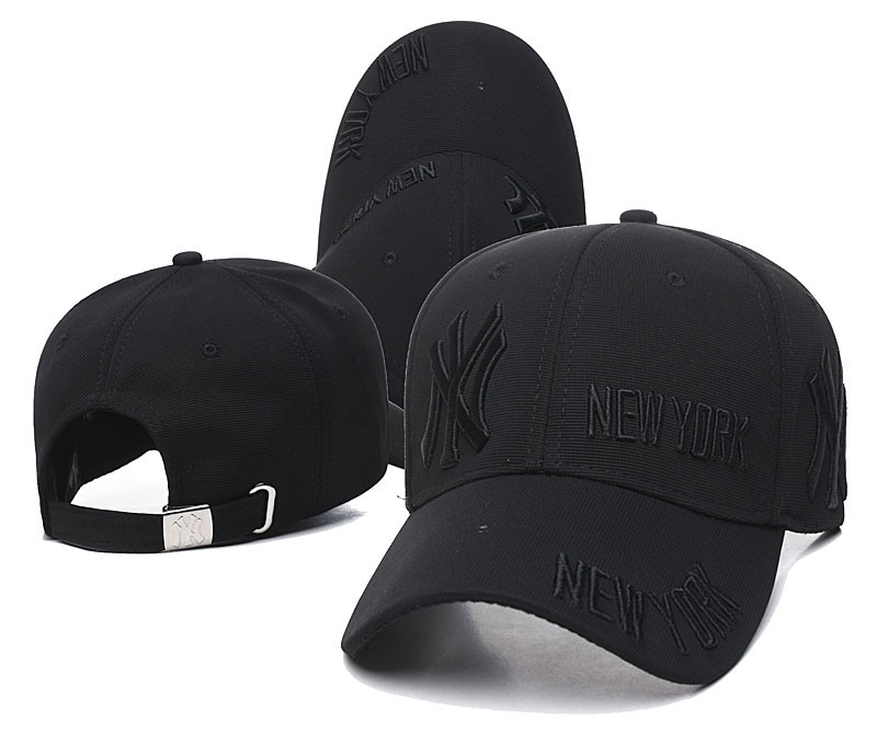 Yankees Adjustable Hat Black -SG