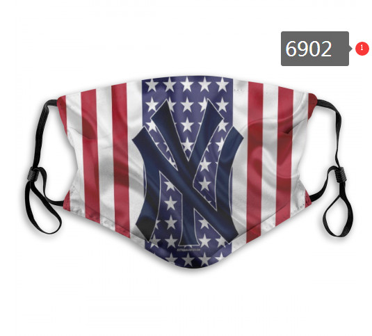 Yankees PM2.5 Mask with Filter Double Protection  (1)