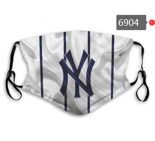 Yankees PM2.5 Mask with Filter Double Protection  (3)