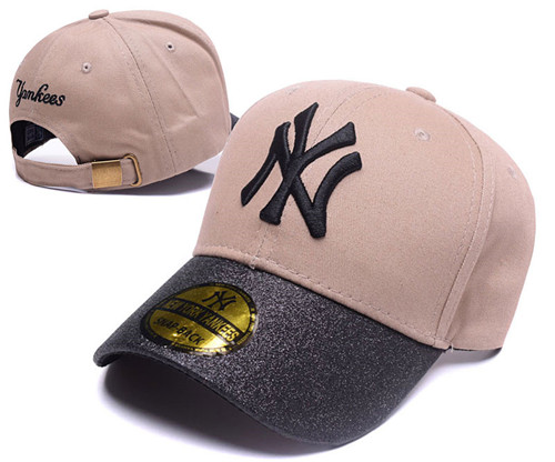 Yankees Sequin peaked cap hat -SG