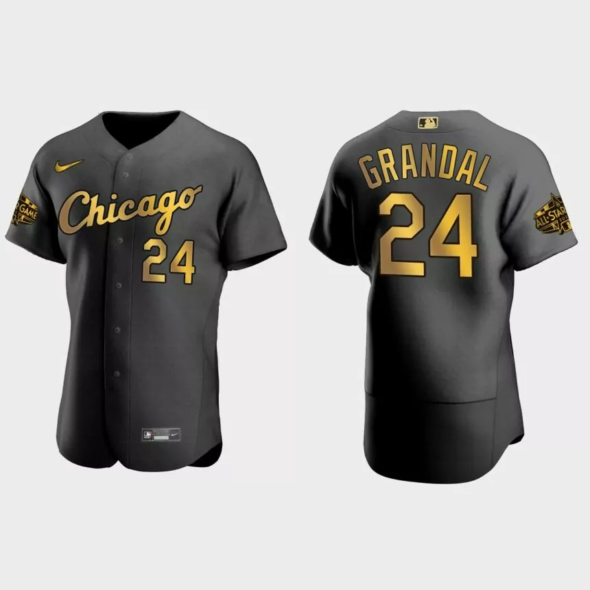 Yasmani Grandal Chicago White Sox 2022 MLB All-Star Game Authentic Jersey – Black