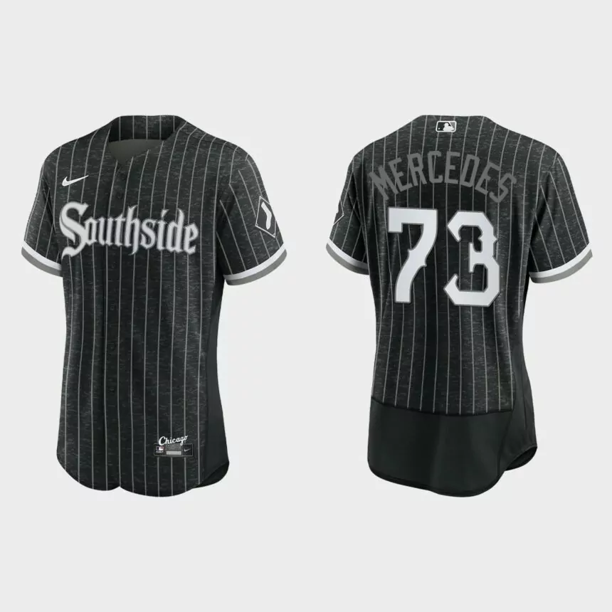 Yermin Mercedes Chicago White Sox 2021 City Connect Authentic Jersey – Black