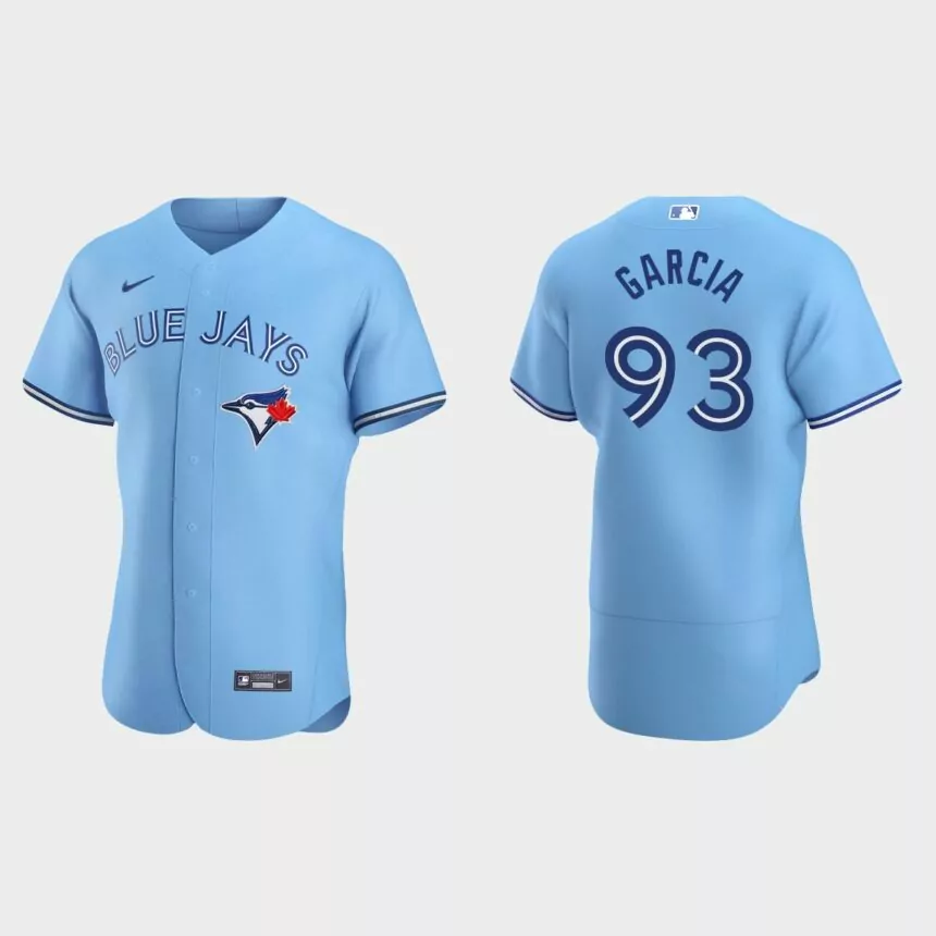 Yimi Garcia Toronto Blue Jays Authentic Home Jersey – Powder Blue