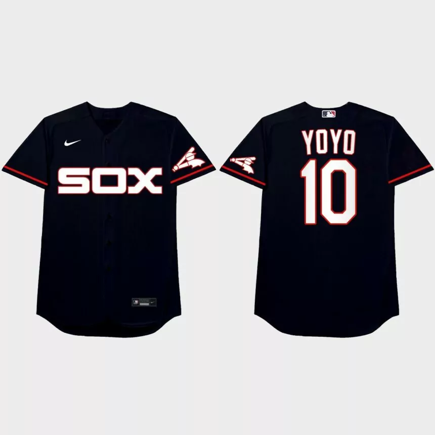 Yoan Moncada 2021 Players’ Weekend Yoyo Nickname Jersey – Navy
