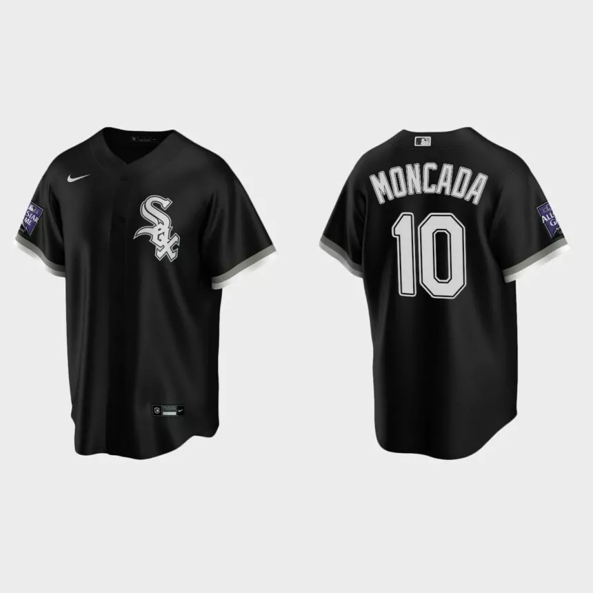 Yoan Moncada Chicago White Sox 2021 All-Star Game Alternate Replica Jersey – Black