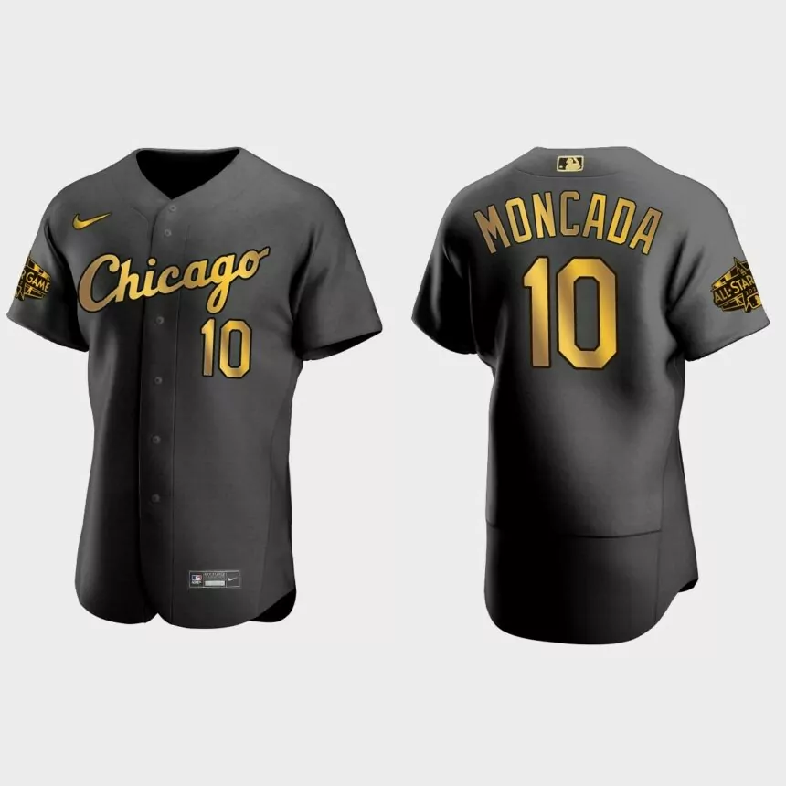 Yoan Moncada Chicago White Sox 2022 MLB All-Star Game Authentic Jersey – Black