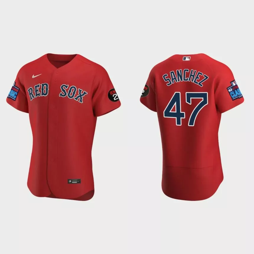 Yolmer Sanchez Boston Red Sox 2022 Little League Classic Authentic Jersey – Red