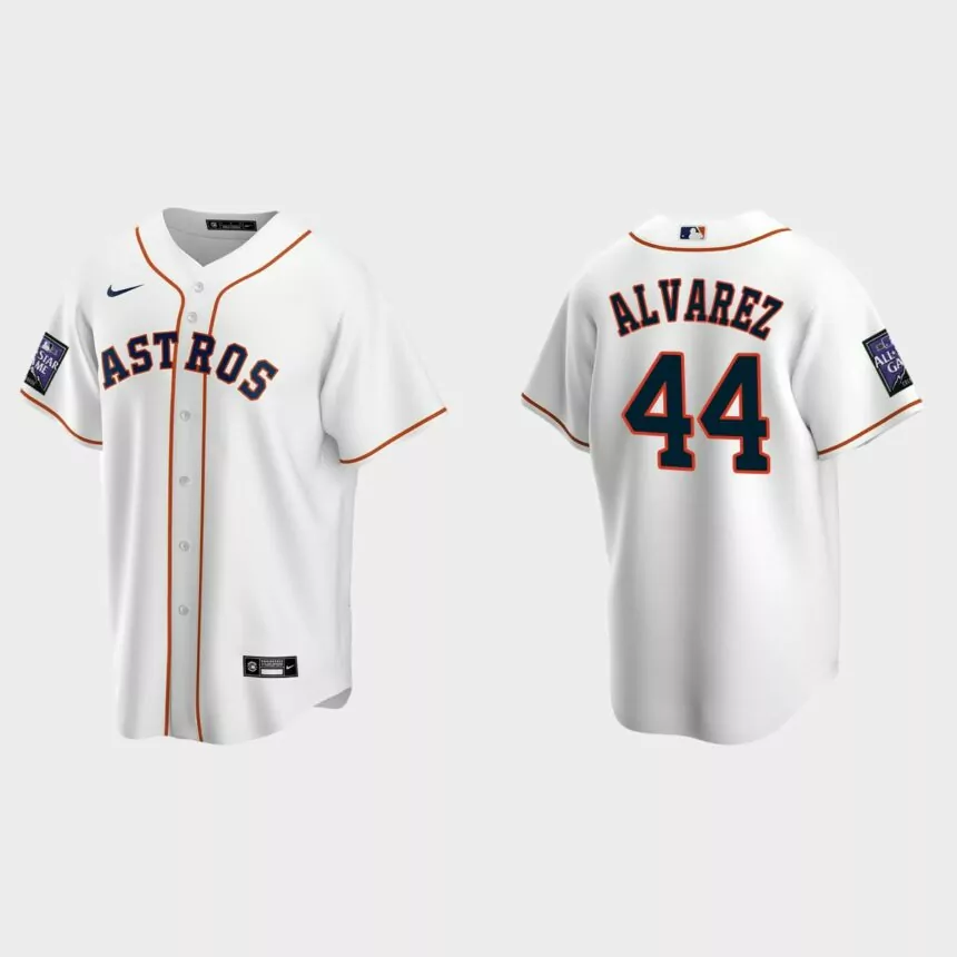 Yordan Alvarez Houston Astros 2021 All-Star Game Home Replica Jersey – White