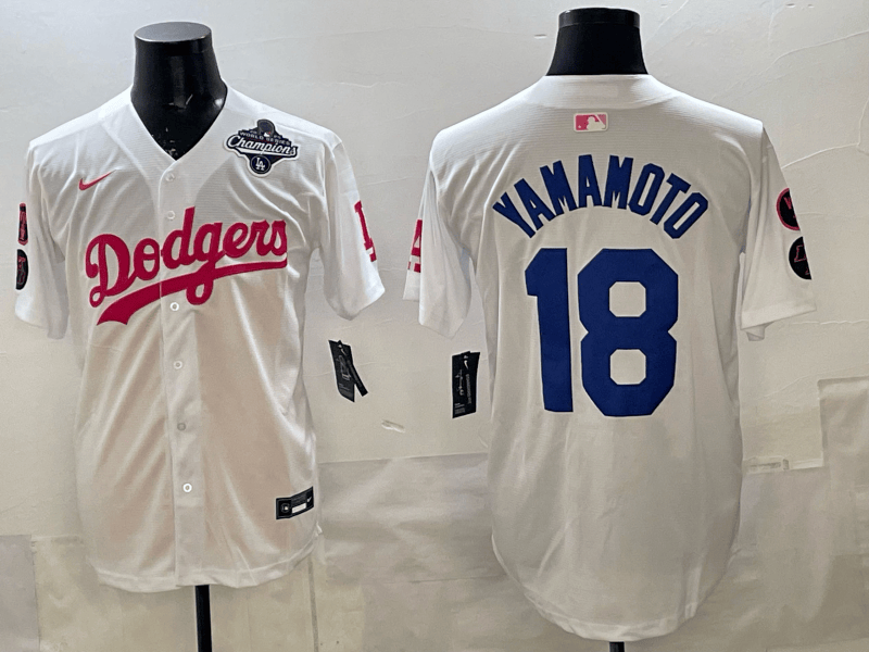 Yoshinobu Yamamoto  Los Angeles Dodgers    Limited  Jersey