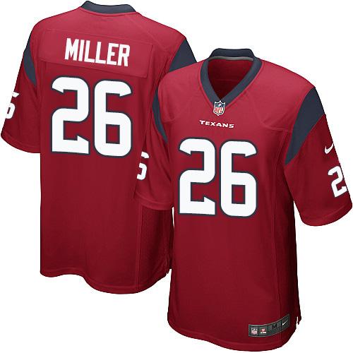 Youth  Nike Texans #26 Lamar Miller Red Alternate Stitched NFL Elite Jersey