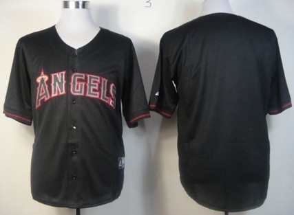 Youth's Los Angels Customized Black Fashion Customized Jersey