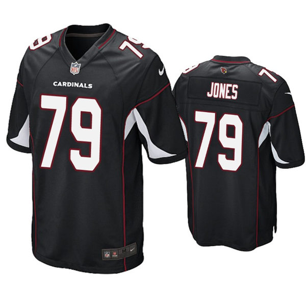 Youth Arizona Cardinals #79 Josh Jones Nike Alternate Black Limited Jersey