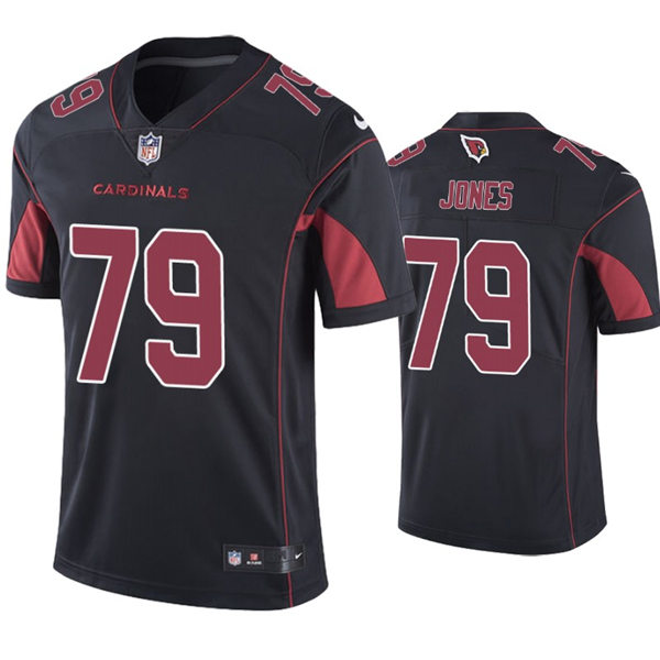 Youth Arizona Cardinals #79 Josh Jones Nike Black Color Rush Limited Jersey