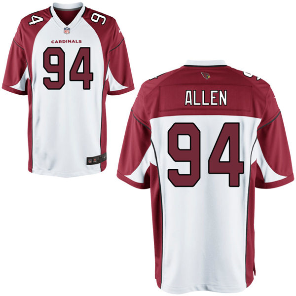 Youth Arizona Cardinals #94 Zach Allen Nike White Vapor Limited Jersey