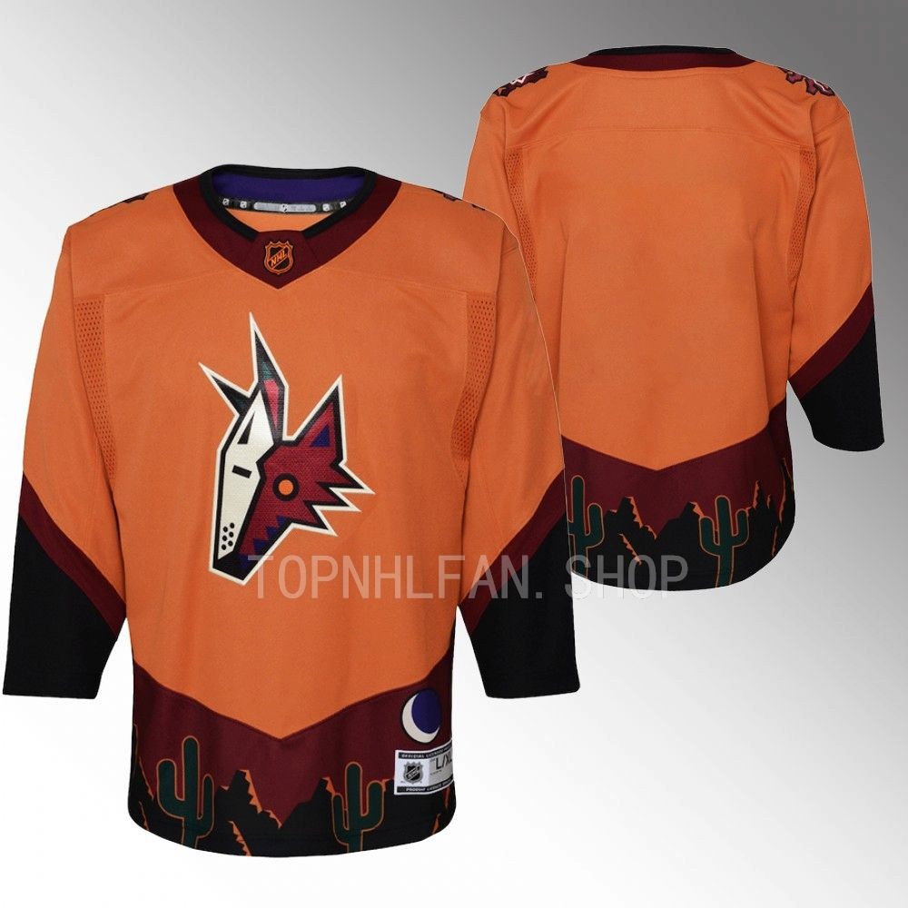 Youth Arizona Coyotes Special Edition 2.0 Orange Jersey Premier