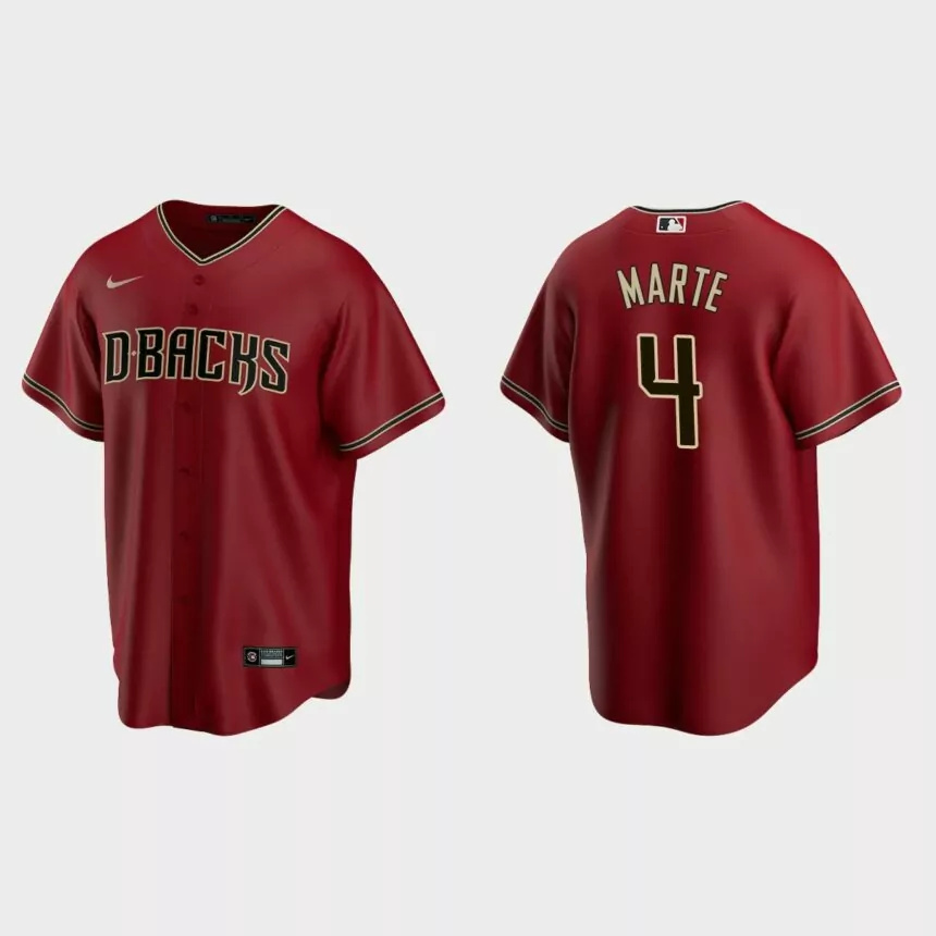 Youth Arizona Diamondbacks Ketel Marte Red Replica Alternate Jersey.jpg