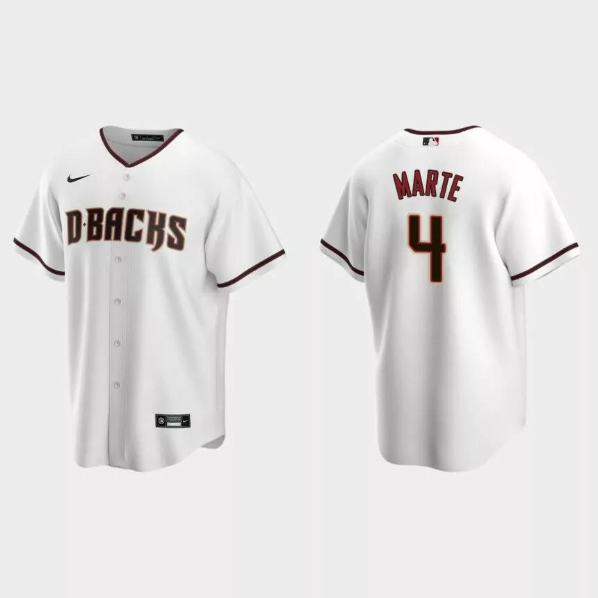 Youth Arizona Diamondbacks Ketel Marte White Replica Home Jersey.jpg