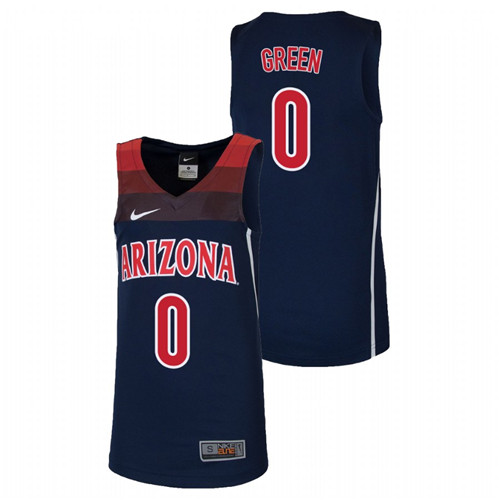 Youth Arizona Wildcats Josh Green College Basketball Jersey Navy