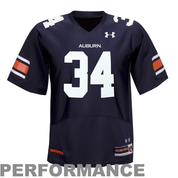 Youth Auburn Tigers #34 Bo Jackson Blue Football Jersey