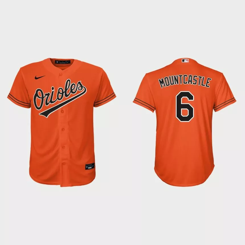 Youth Baltimore Orioles Ryan Mountcastle Orange Replica Jersey